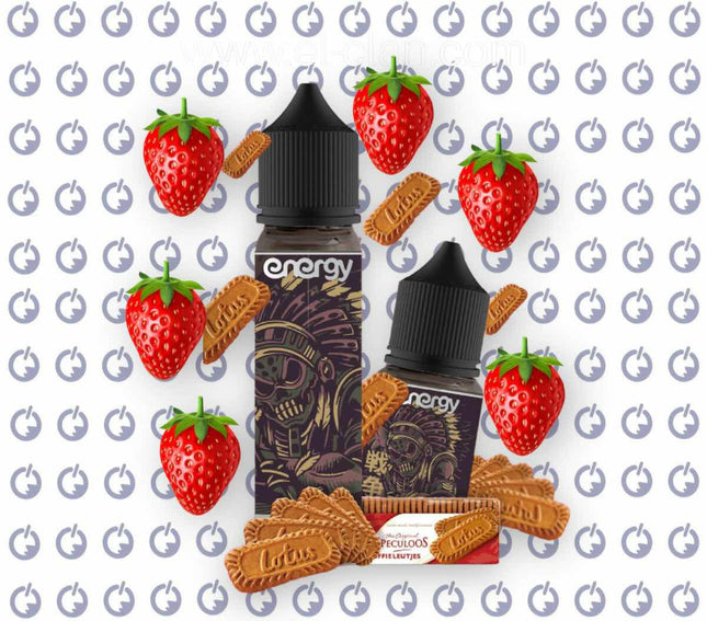 Energy Lotus Strawberry بسكويت فراوله - Energy E-Juice -  الكلان فيب el-clan.