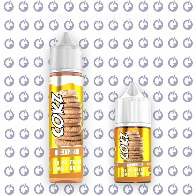 Enzo Cokz ⁨كوكيز زبده فانيلا⁩⁩⁩⁩⁩⁩⁩⁩⁩⁩⁩⁩⁩⁩⁩⁩ - Enzo E-Juice -  الكلان فيب el-clan.