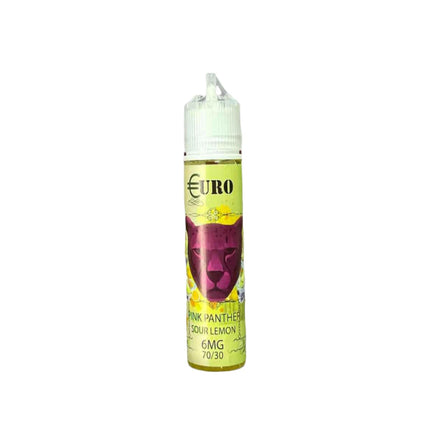 Euro Pink Panther Sour Lemon غزل بنات ليمون - Euro E-Juice -  الكلان فيب el-clan.