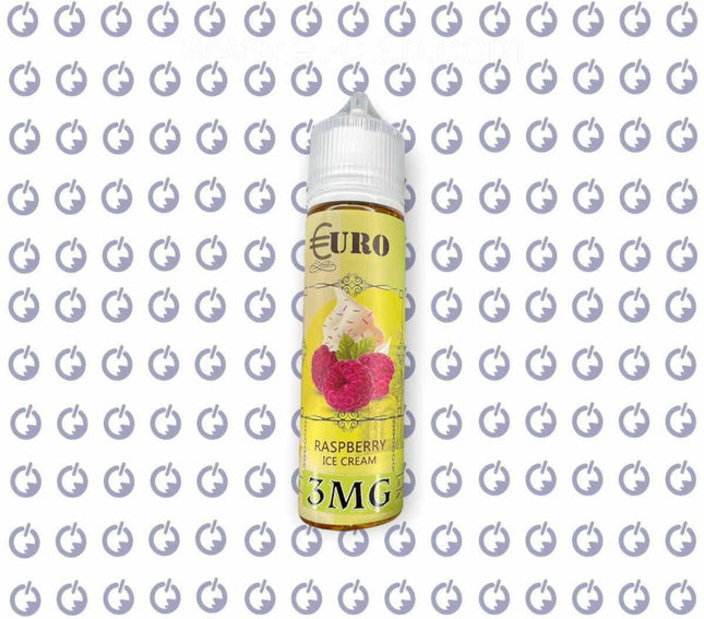 Euro Raspberry Ice Cream توت ايس كريم - Euro E-Juice -  الكلان فيب el-clan.