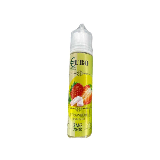 Euro Strawberry Bubblegum لبان فراوله - Euro E-Juice -  الكلان فيب el-clan.