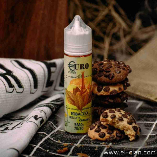 Euro Tobacco Biscuits Caramel توباكو بسكويت كراميل