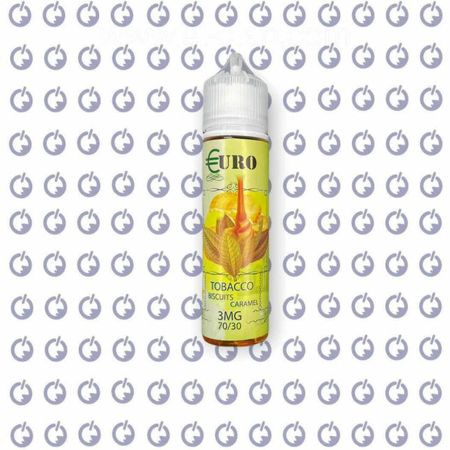 Euro Tobacco Biscuits Caramel توباكو بسكويت كراميل - Euro E-Juice -  الكلان فيب el-clan.