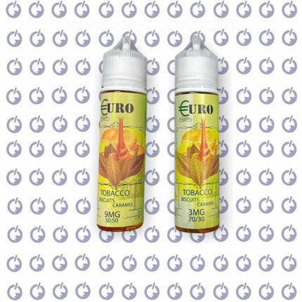 Euro Tobacco Biscuits Caramel توباكو بسكويت كراميل - Euro E-Juice -  الكلان فيب el-clan.