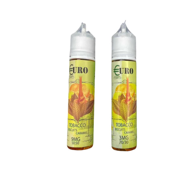 Euro Tobacco Biscuits Caramel توباكو بسكويت كراميل - Euro E-Juice -  الكلان فيب el-clan.