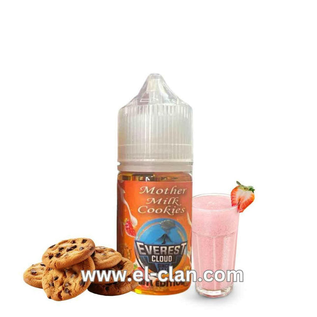 Everest Cloud Mother Milk Cookies كوكيز فراوله لبن - Everest Cloud E-Juice -  الكلان فيب el-clan.