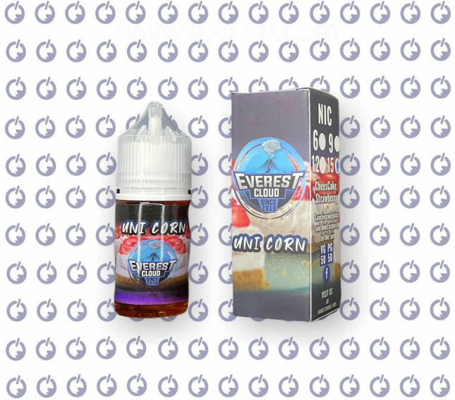 Everest Cloud Unicorn فراوله تشيزكيك - Everest Cloud E-Juice -  الكلان فيب el-clan.