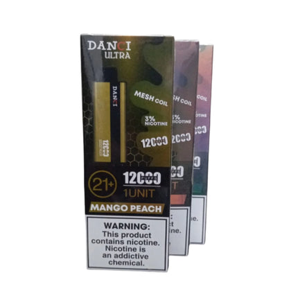 Danci Ultra 12K Mango Peach Disposable مانجو خوخ