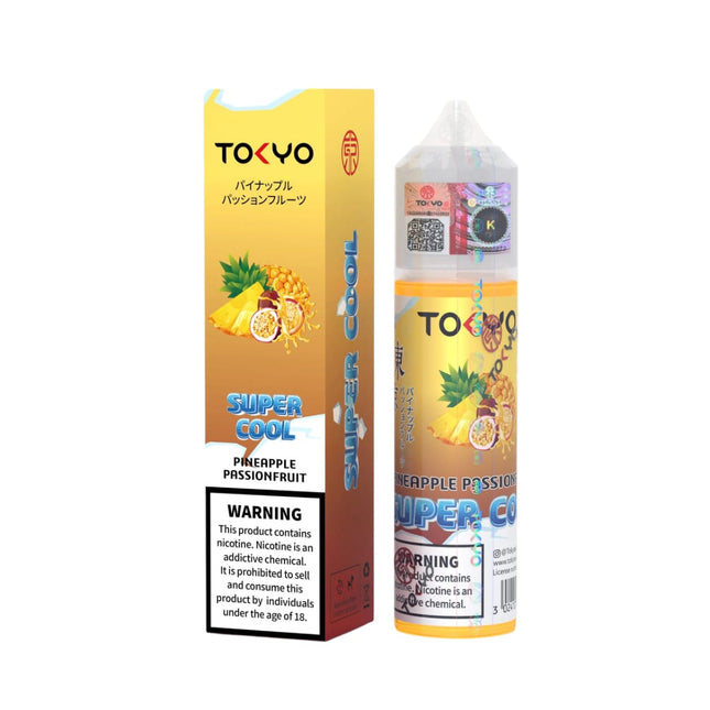 Tokyo Super Cool Pineapple Passion fruit أناناس باشون فروت ساقع جدا