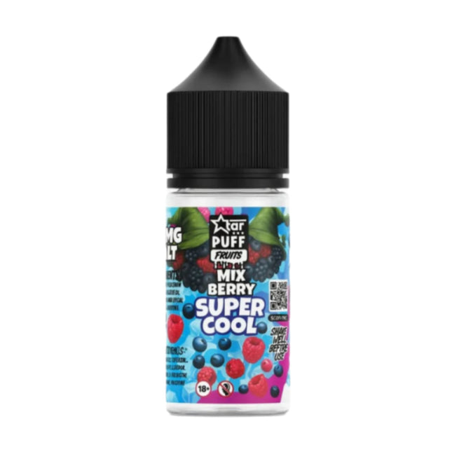 Star Puff SaltNic Super Cool Mix Berry توت ساقع جدا