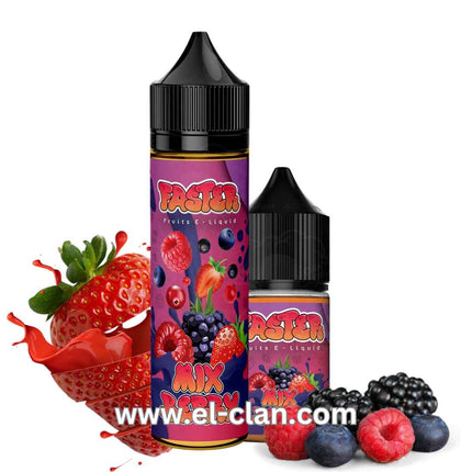 Faster Mix Berry فراوله توت - Faster E-Juice -  الكلان فيب el-clan.