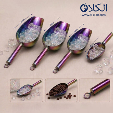 Stainless Steel Ice &amp; Coffee Scoop جاروف الوان