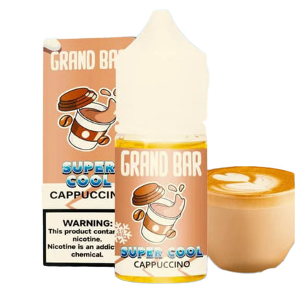 Grand Bar Super Cool SaltNic Cappuccino