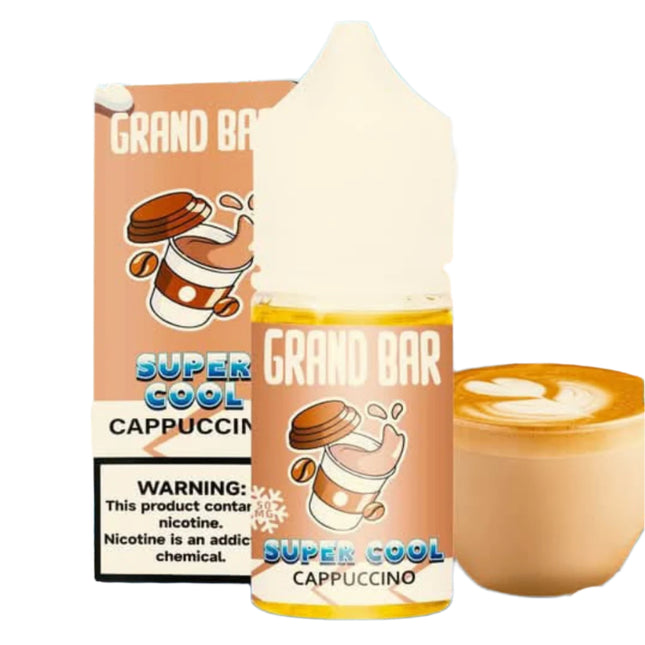 Grand Bar Super Cool SaltNic Cappuccino