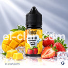 نكة سكراتش مانجو فريز فيب ليكويد من Sucker Punch E-Juice، زجاجة سائل نكهة مانجو وفراولة باردة