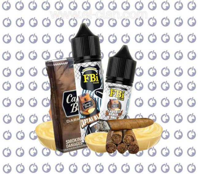 FBI Dark Crema كابتن توباكو - FBI E-Juice -  الكلان فيب el-clan.