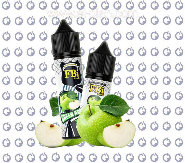 FBI Green Apple تفاح اخضر - FBI E-Juice -  الكلان فيب el-clan.