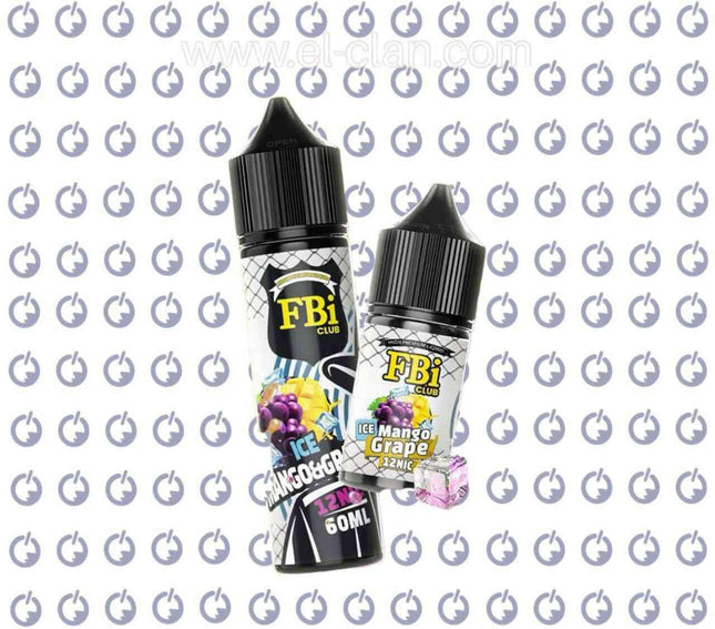 FBI Ice Mango Grape مانجو عنب ساقع - FBI E-Juice -  الكلان فيب el-clan.