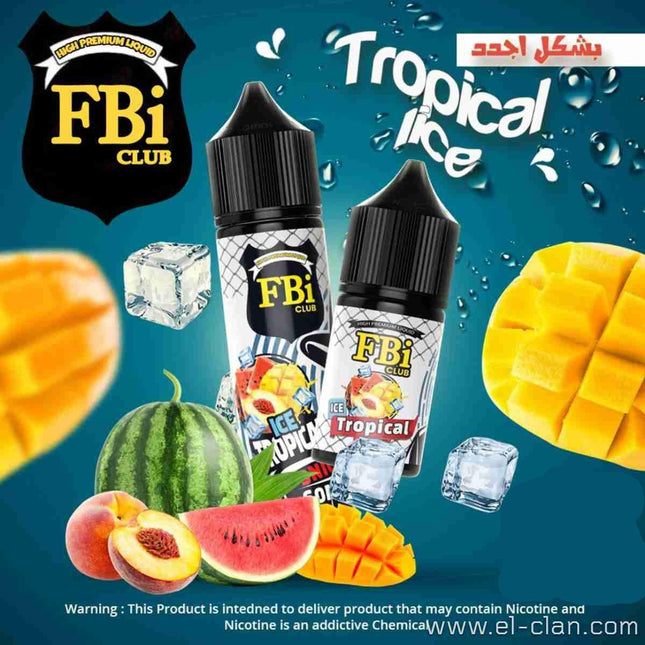 FBI Ice Tropical Peach Mango Watermelon Cooler