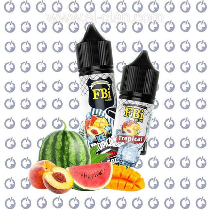 FBI Ice Tropical خوخ مانجو بطيخ ساقع - FBI E-Juice -  الكلان فيب el-clan.