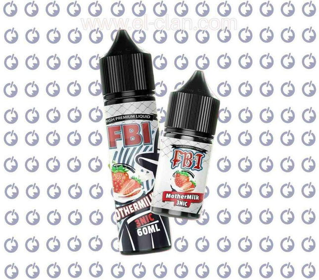 FBI Mother Milk فراولة باللبن - FBI E-Juice -  الكلان فيب el-clan.