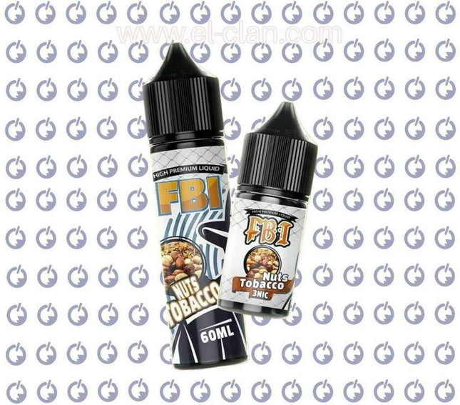 FBI Nuts Tobacco توباكو مكسرات - FBI E-Juice -  الكلان فيب el-clan.