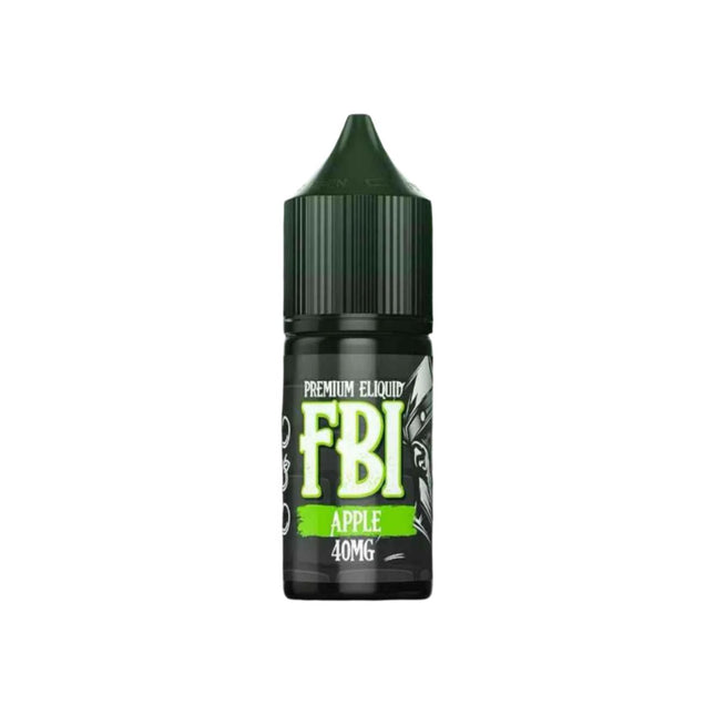 FBI SaltNic Apple تفاح - FBI E-Juice -  الكلان فيب el-clan.