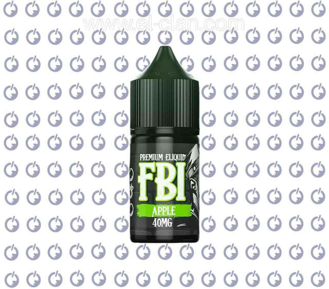 FBI SaltNic Apple تفاح - FBI E-Juice -  الكلان فيب el-clan.