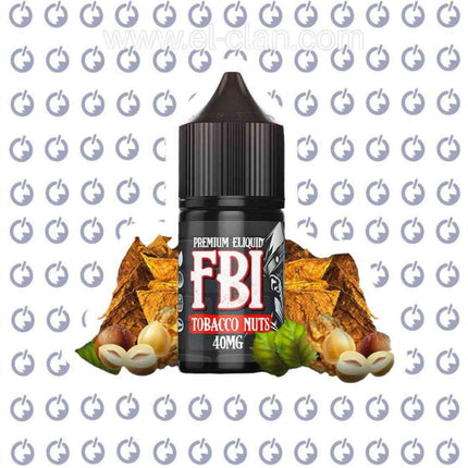 FBI SaltNic Tobacco Nuts توباكو مكسرات - FBI E-Juice -  الكلان فيب el-clan.