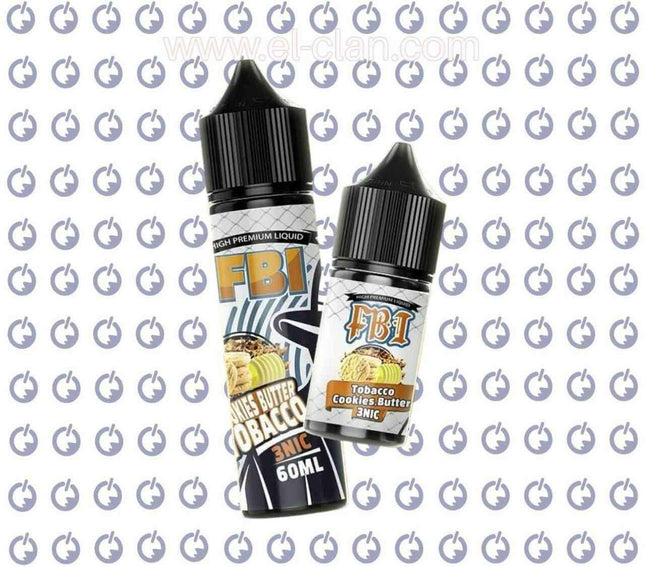 FBI Tobacco Cookies Butter توباكو كوكيز زبده - FBI E-Juice -  الكلان فيب el-clan.