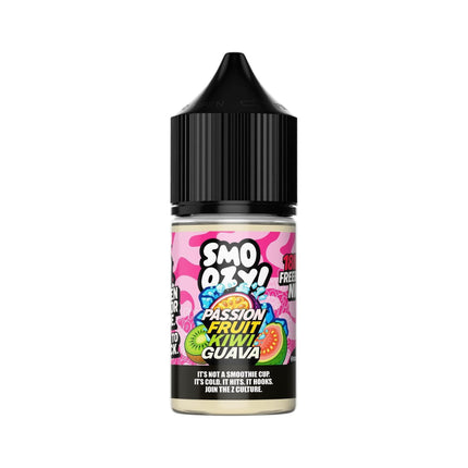 Smoozy Frozen SaltNic Passion Fruit Kiwi Guava باشون فروت كيوي جوافه ساقع