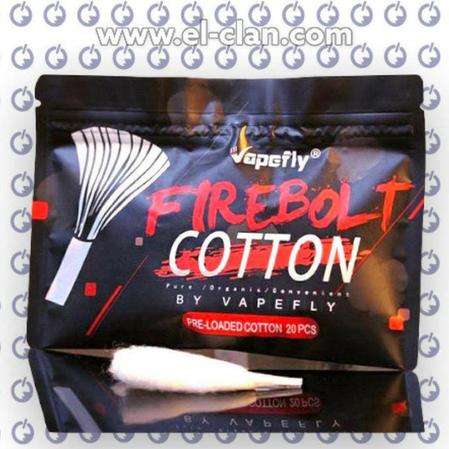 Firebolt cotton Pre-loaded قطن فايربولت - Vapefly -  الكلان فيب el-clan.