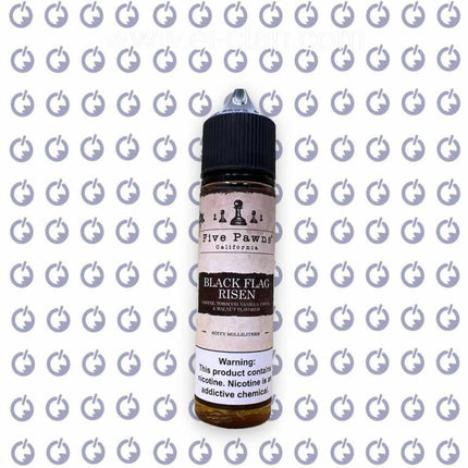 Five Pawns Black Flag Risen قهوه تبغ فانيلا - Five Pawns E-Juice -  الكلان فيب el-clan.