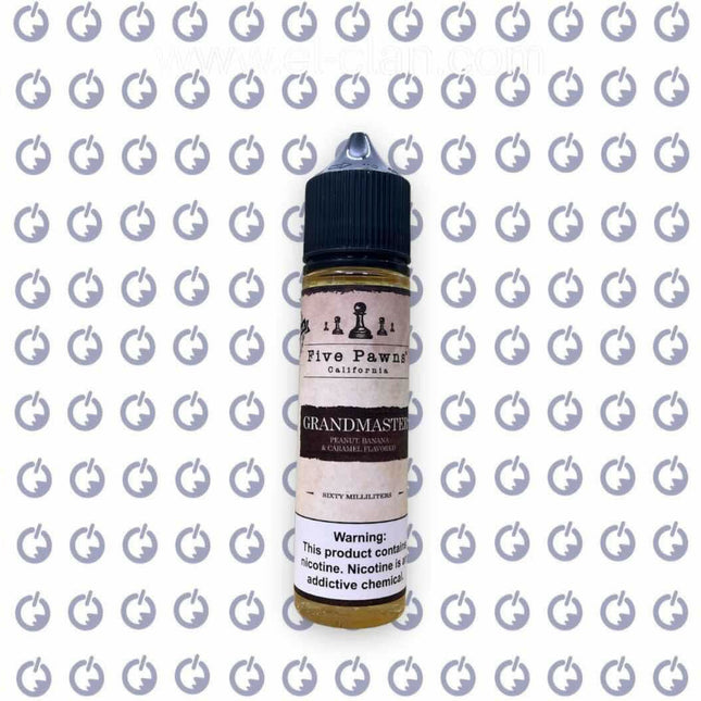 Five Pawns Grandmaster سوداني موز كراميل - Five Pawns E-Juice -  الكلان فيب el-clan.