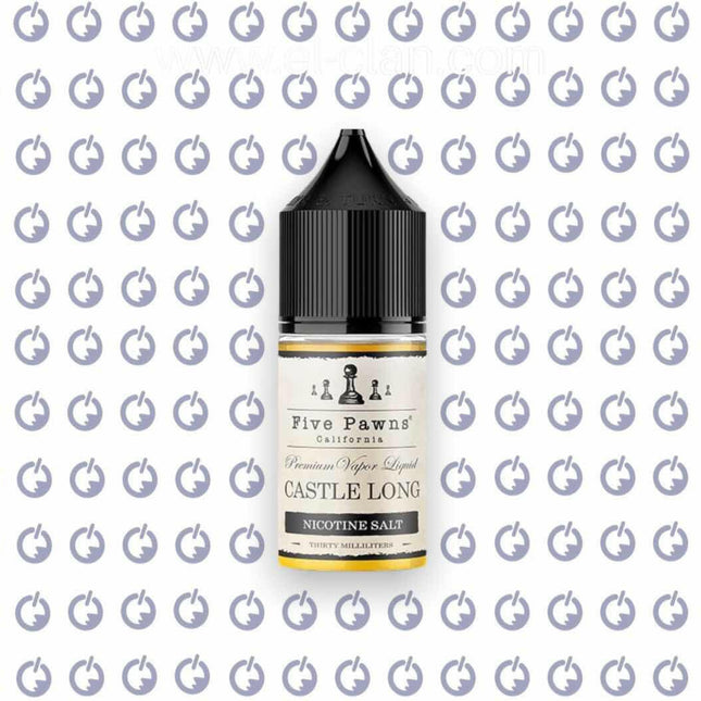 سائل فيب من Five Pawns SaltNic كاستل لونج بطعم جوزهند ولوز بمكونات نيكوتين سولت 30 مل