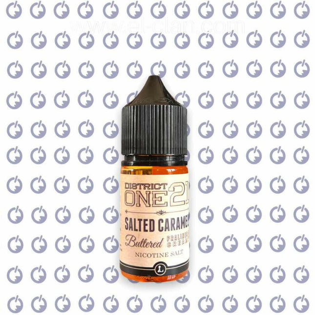 Five Pawns SaltNic District One21 Salted Caramel كراميل - Five Pawns E-Juice -  الكلان فيب el-clan.