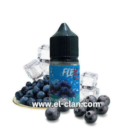 Flex Blueberry Ice توت ساقع - Flex E-Liquid -  الكلان فيب el-clan.