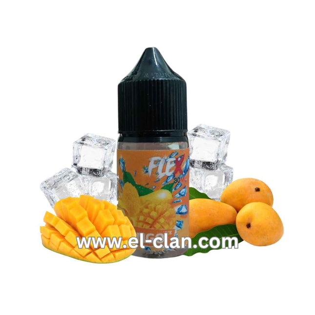 Flex Mango Ice مانجو ساقع - Flex E-Liquid -  الكلان فيب el-clan.