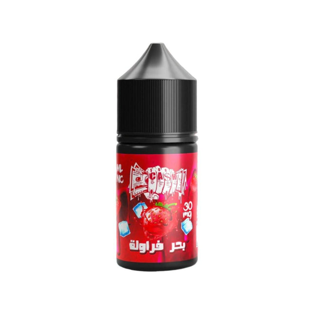 For Ca$h SaltNic Ice Strawberry بحر فراوله ساقع