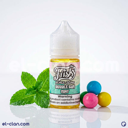 Frisky SaltNic Remix Ice Bubble Gum Mint لبان نعناع ساقع