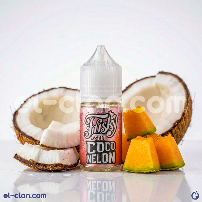 Frisky SaltNic Remix Ice Coco Melon جوز هند كنتالوب ساقع