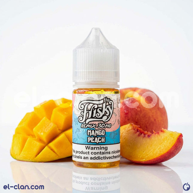Frisky SaltNic Remix Ice Mango Peach مانجو خوخ ساقع