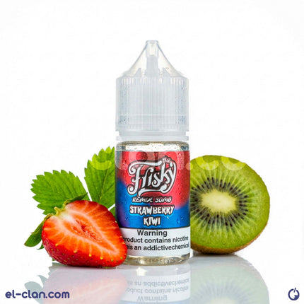 Frisky SaltNic Remix Ice Strawberry Kiwi ريمكس فراوله كيوي ساقع