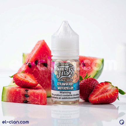 Frisky SaltNic Remix Ice Strawberry Watermelon