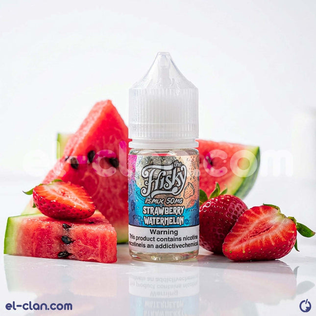 Frisky SaltNic Remix Ice Strawberry Watermelon