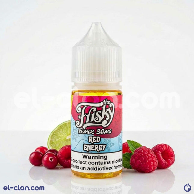 Frisky SaltNic Remix White Energy Ice ريمكس مشروب طاقه ساقع