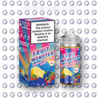 Fruit Monster Blueberry Raspberry Lemon ليمون توت⁩⁩⁩⁩ - Monster Vape Laps -  الكلان فيب el-clan.