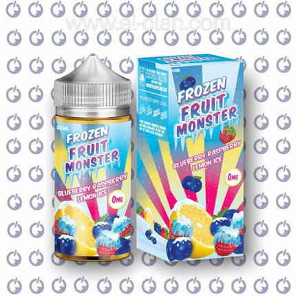 Fruit Monster Blueberry Raspberry Lemon Ice ليمون توت⁩⁩⁩⁩ ساقع - Monster Vape Laps -  الكلان فيب el-clan.