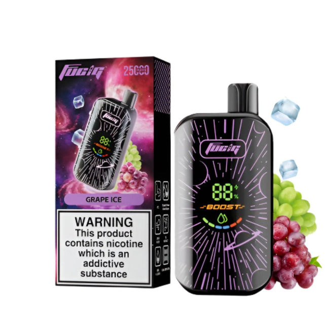 Fucig 25K Grape Ice Disposable عنب ساقع