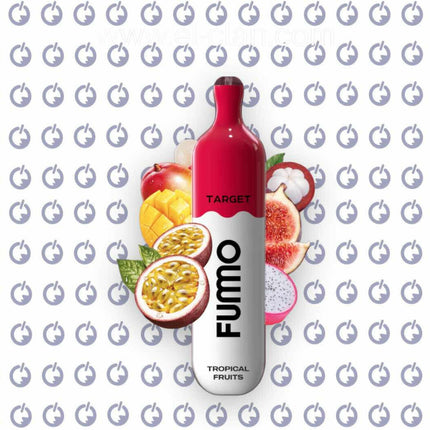 Fummo Target Tropical Fruits فواكه استوائية - Fumo Disposable -  الكلان فيب el-clan.